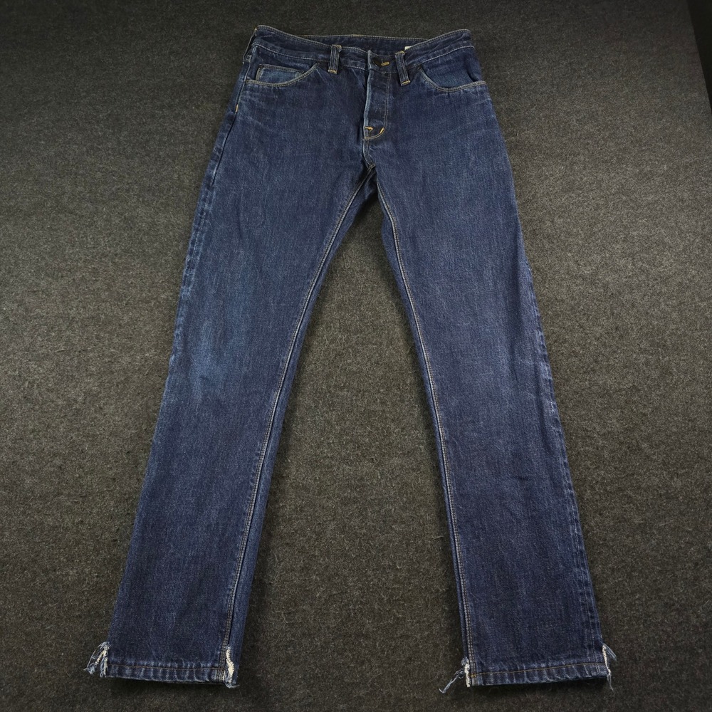 Shockoe Atelier Selvedge Denim Jeans Slim Kojima USA Made Distressed Mens 30x30